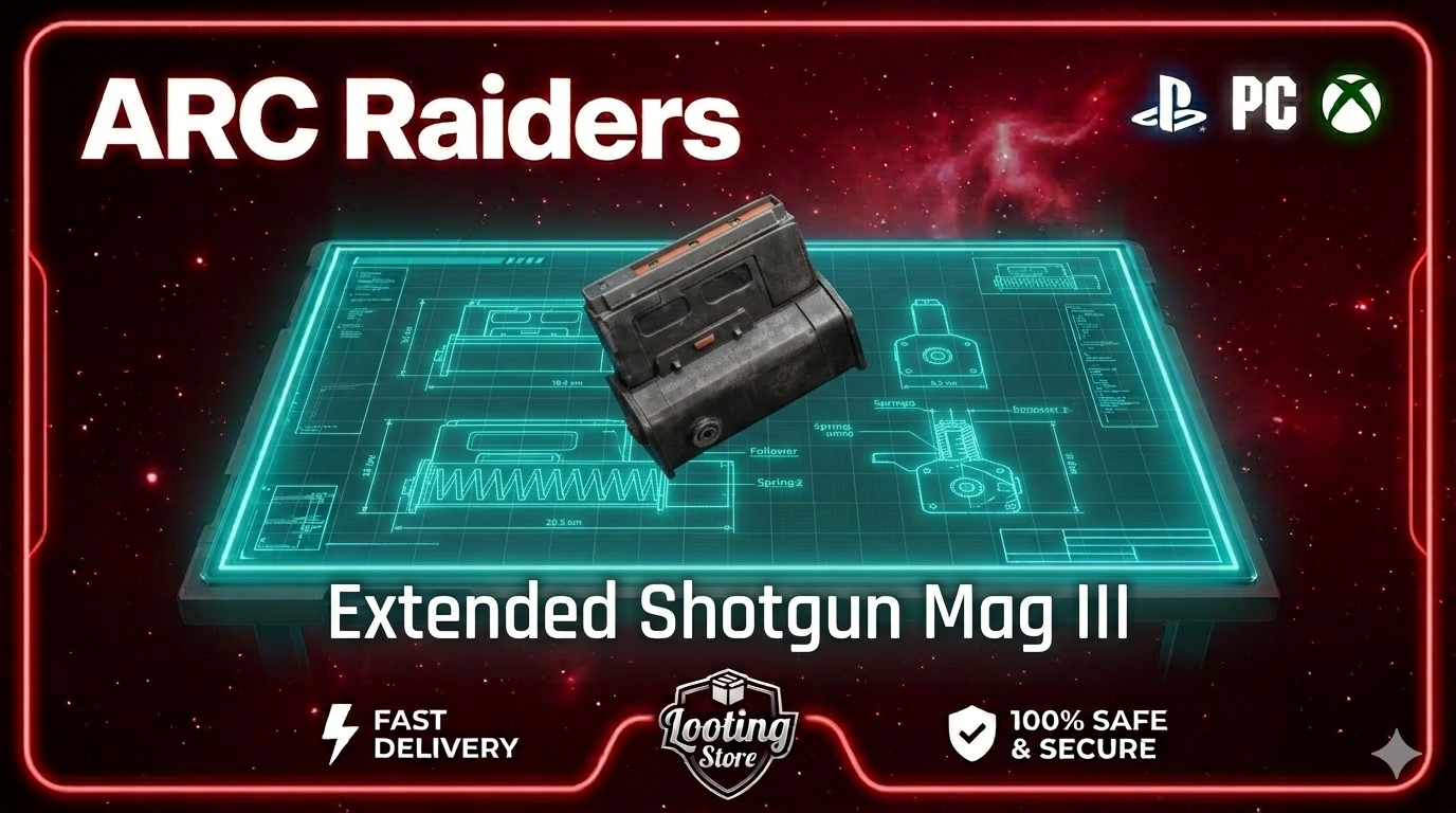 بلو برنت-Blueprint (Extended Shotgun Mag III)– ARC Raiders